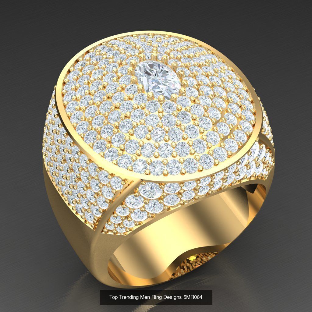 Bulk 50 Men Rings For Sale With Big Discount 5MRXXX 3D Model Collection_40