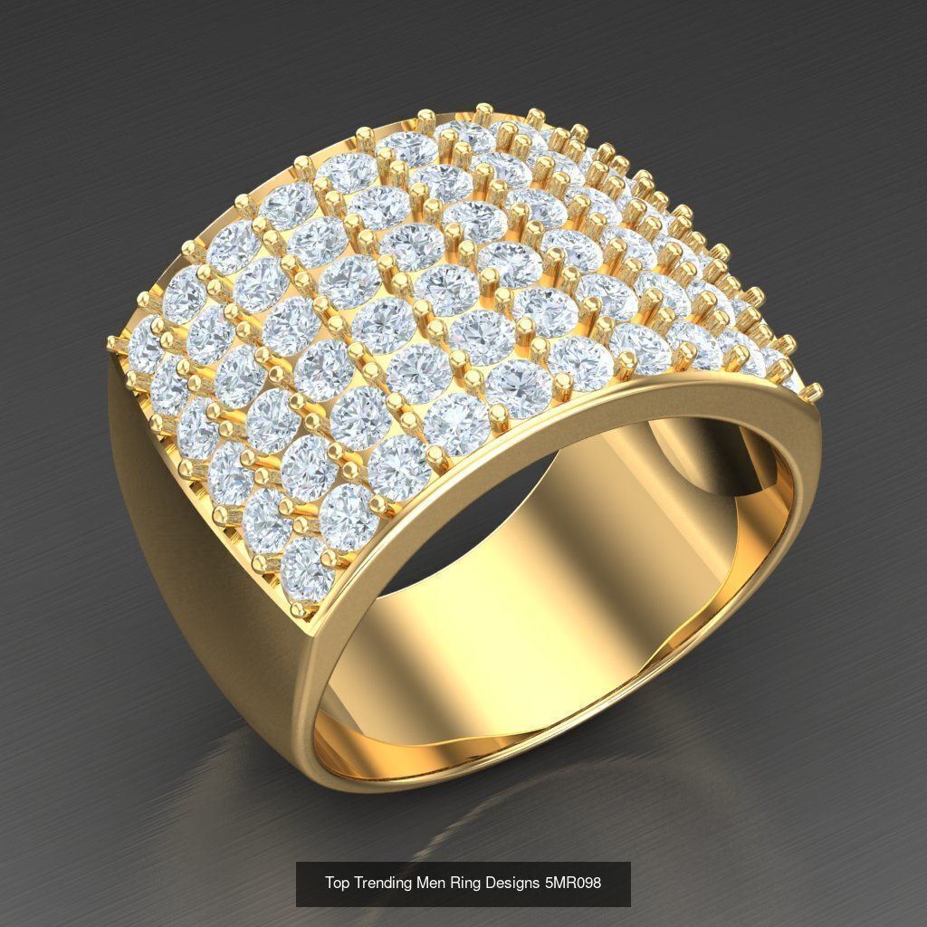 Bulk 50 Men Rings For Sale With Big Discount 5MRXXX 3D Model Collection_6