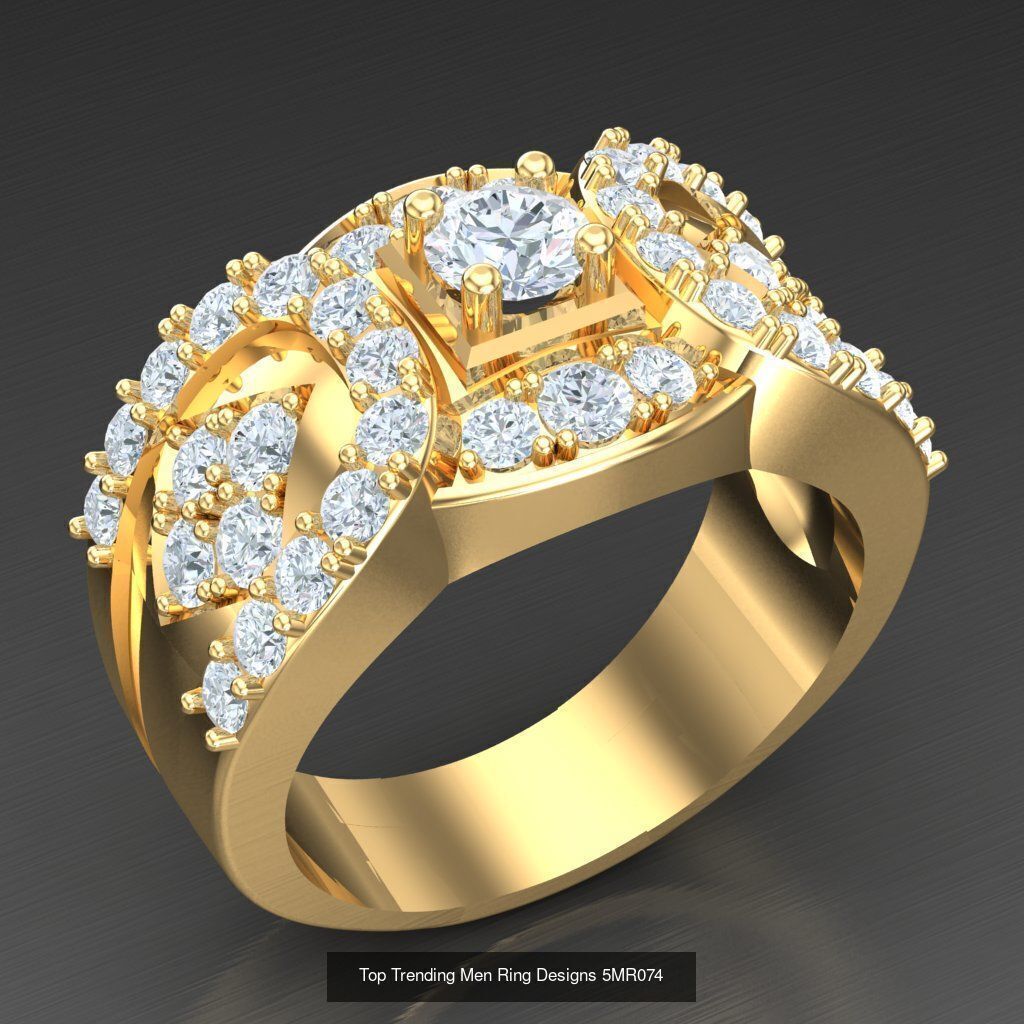 Bulk 50 Men Rings For Sale With Big Discount 5MRXXX 3D Model Collection_30