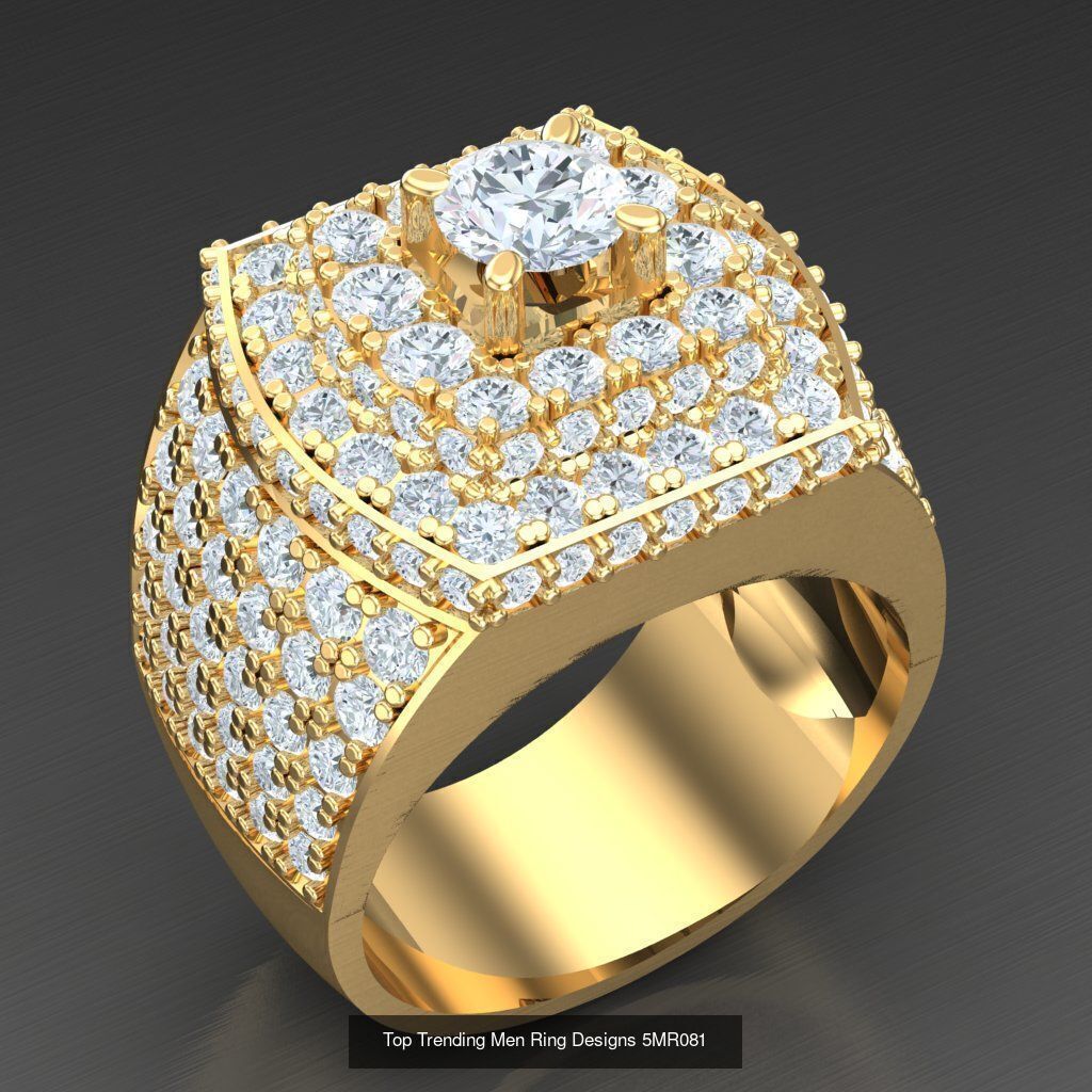 Bulk 50 Men Rings For Sale With Big Discount 5MRXXX 3D Model Collection_23