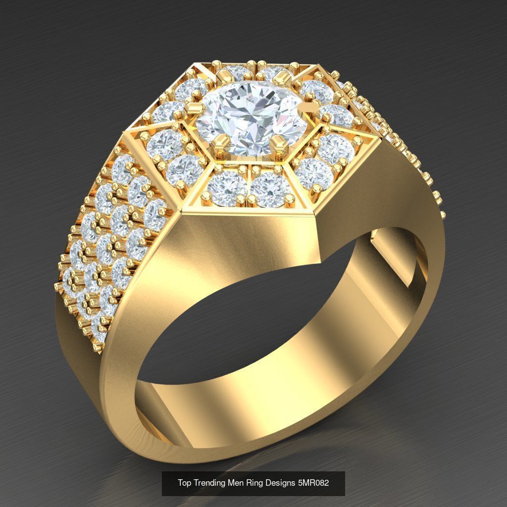 Bulk 50 Men Rings For Sale With Big Discount 5MRXXX 3D Model Collection_22