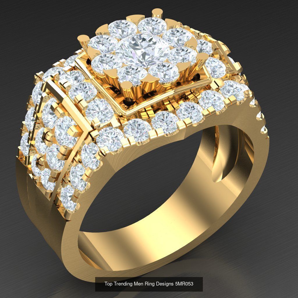 Bulk 50 Men Rings For Sale With Big Discount 5MRXXX 3D Model Collection_51