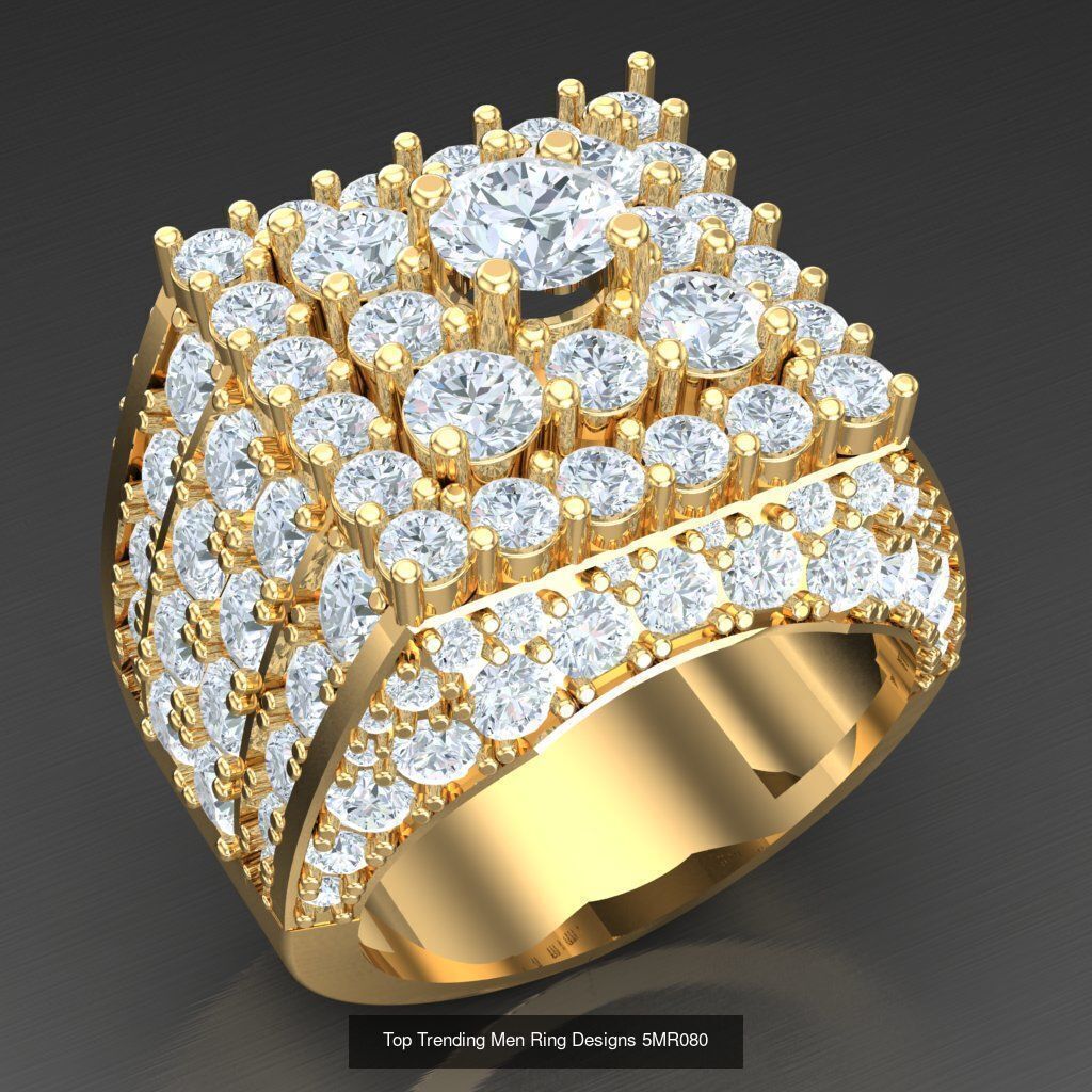 Bulk 50 Men Rings For Sale With Big Discount 5MRXXX 3D Model Collection_24