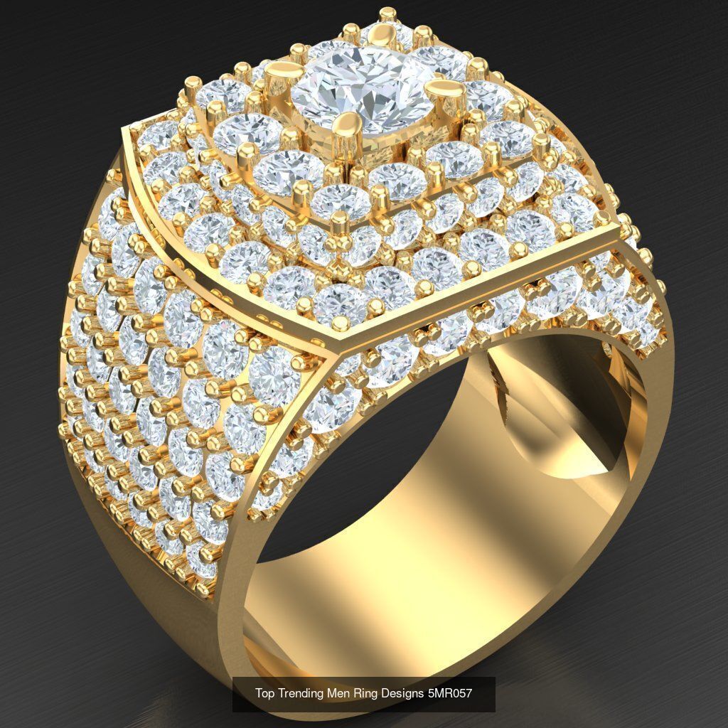 Bulk 50 Men Rings For Sale With Big Discount 5MRXXX 3D Model Collection_47