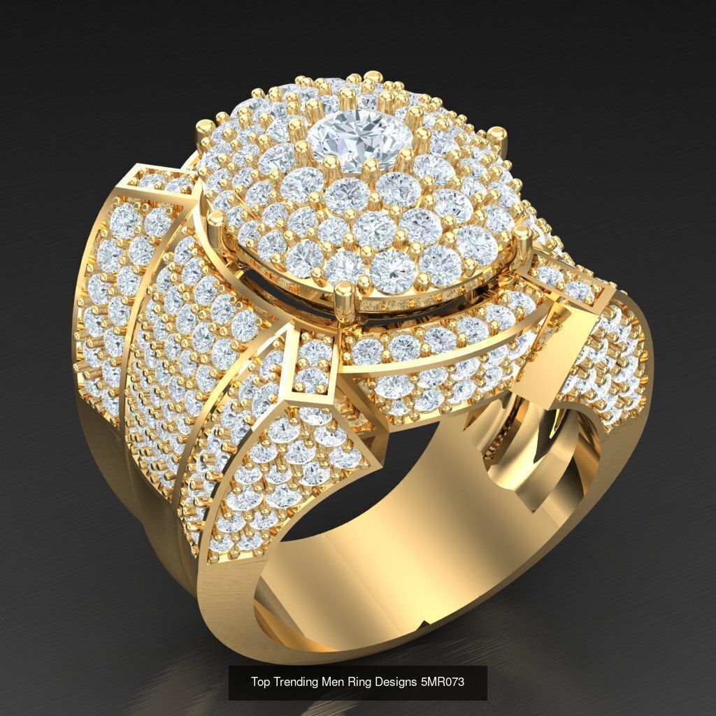 Bulk 50 Men Rings For Sale With Big Discount 5MRXXX 3D Model Collection_31