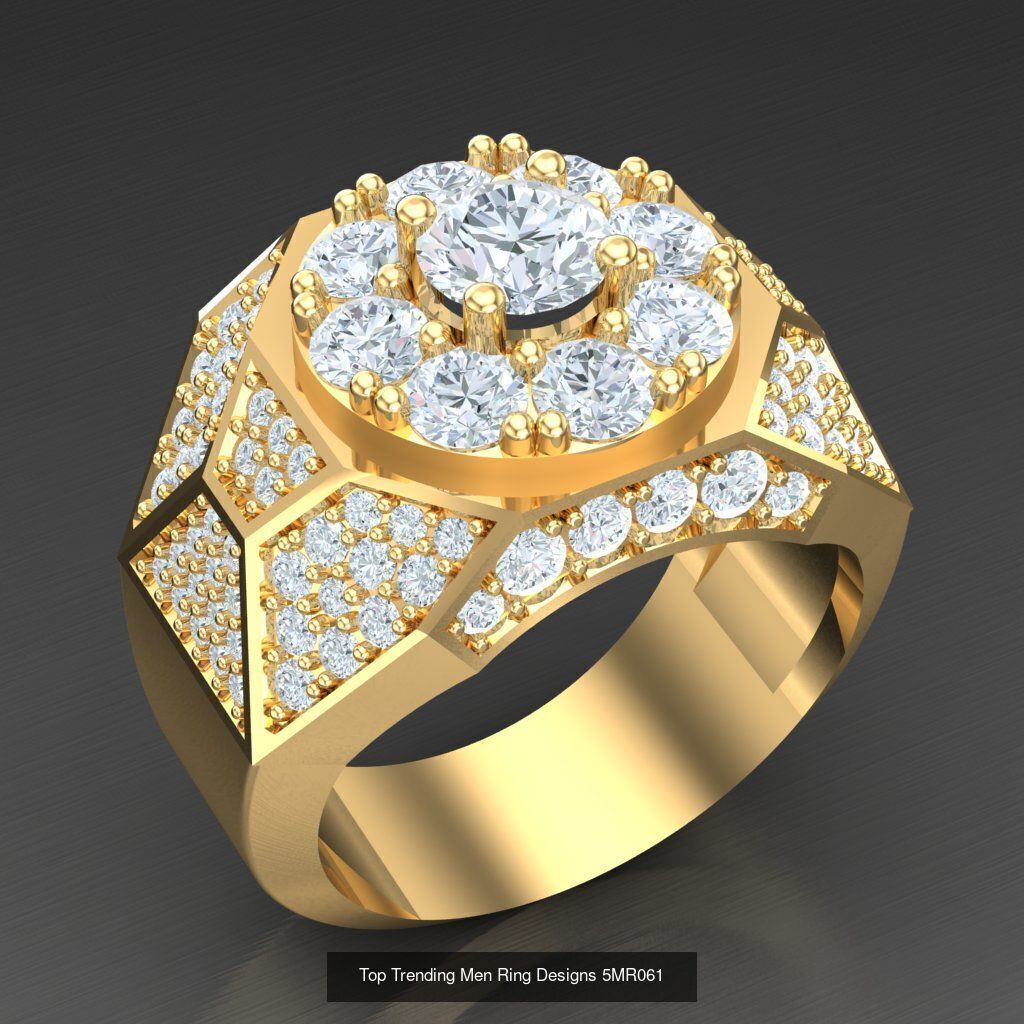 Bulk 50 Men Rings For Sale With Big Discount 5MRXXX 3D Model Collection_43