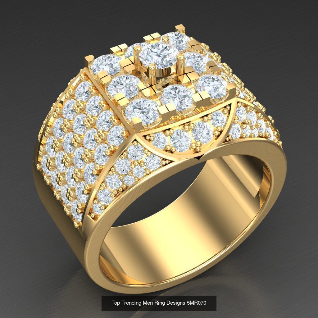Bulk 50 Men Rings For Sale With Big Discount 5MRXXX 3D Model Collection_34