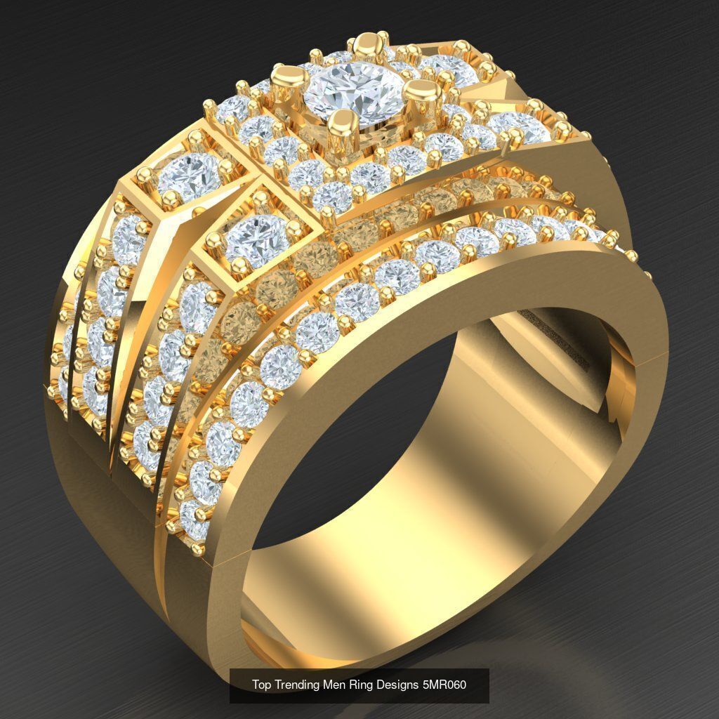 Bulk 50 Men Rings For Sale With Big Discount 5MRXXX 3D Model Collection_44