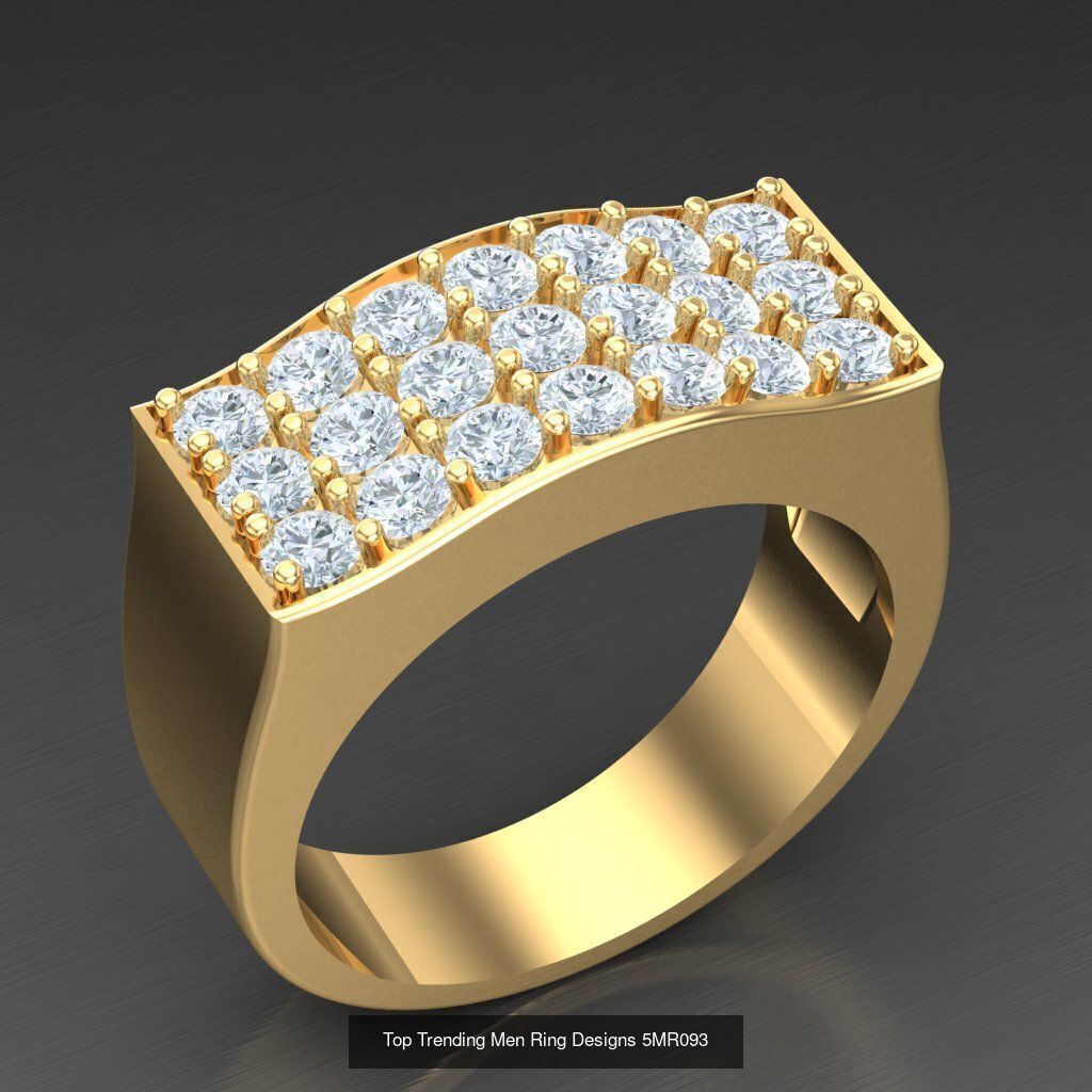 Bulk 50 Men Rings For Sale With Big Discount 5MRXXX 3D Model Collection_11
