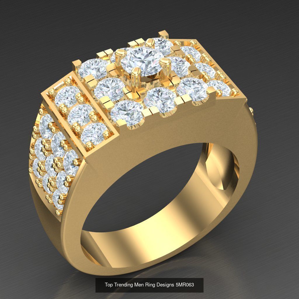 Bulk 50 Men Rings For Sale With Big Discount 5MRXXX 3D Model Collection_41