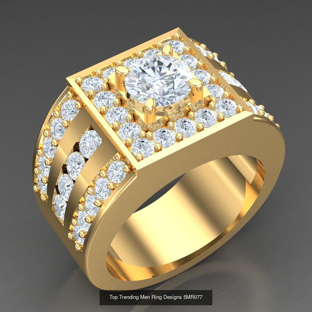 Bulk 50 Men Rings For Sale With Big Discount 5MRXXX 3D Model Collection_27