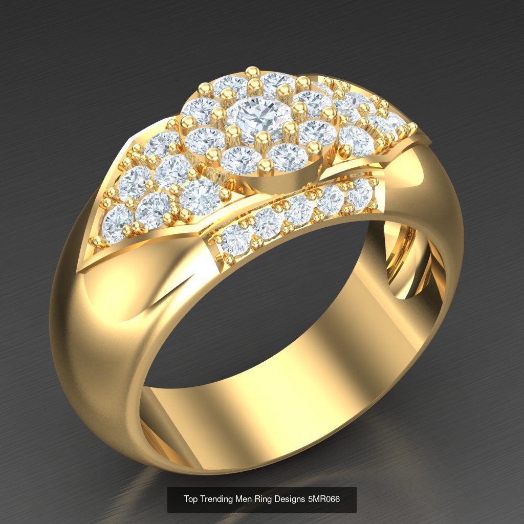 Bulk 50 Men Rings For Sale With Big Discount 5MRXXX 3D Model Collection_38