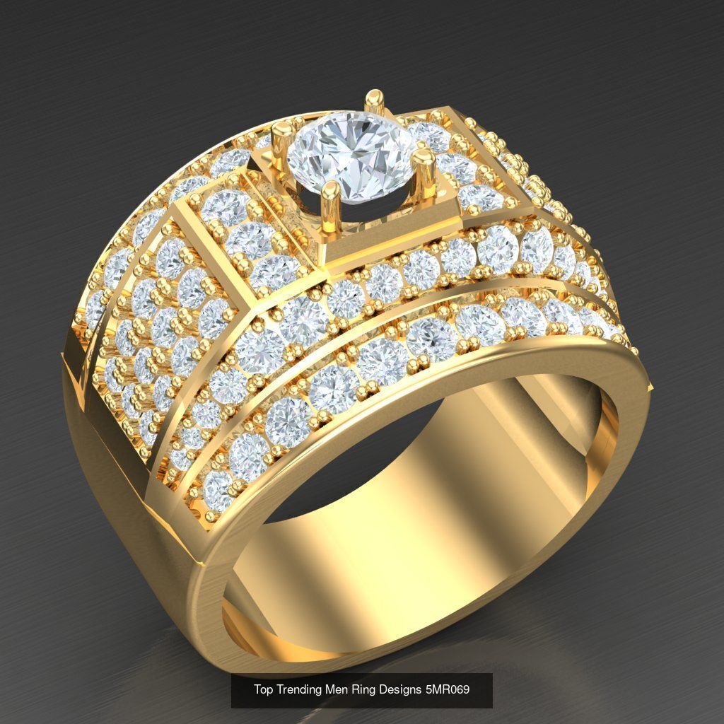 Bulk 50 Men Rings For Sale With Big Discount 5MRXXX 3D Model Collection_35