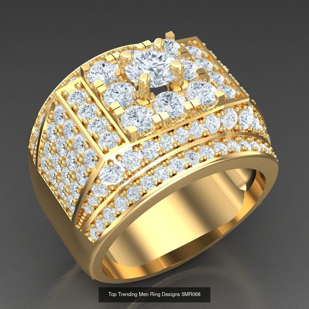 Bulk 50 Men Rings For Sale With Big Discount 5MRXXX 3D Model Collection_36