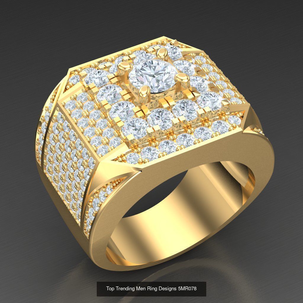 Bulk 50 Men Rings For Sale With Big Discount 5MRXXX 3D Model Collection_26