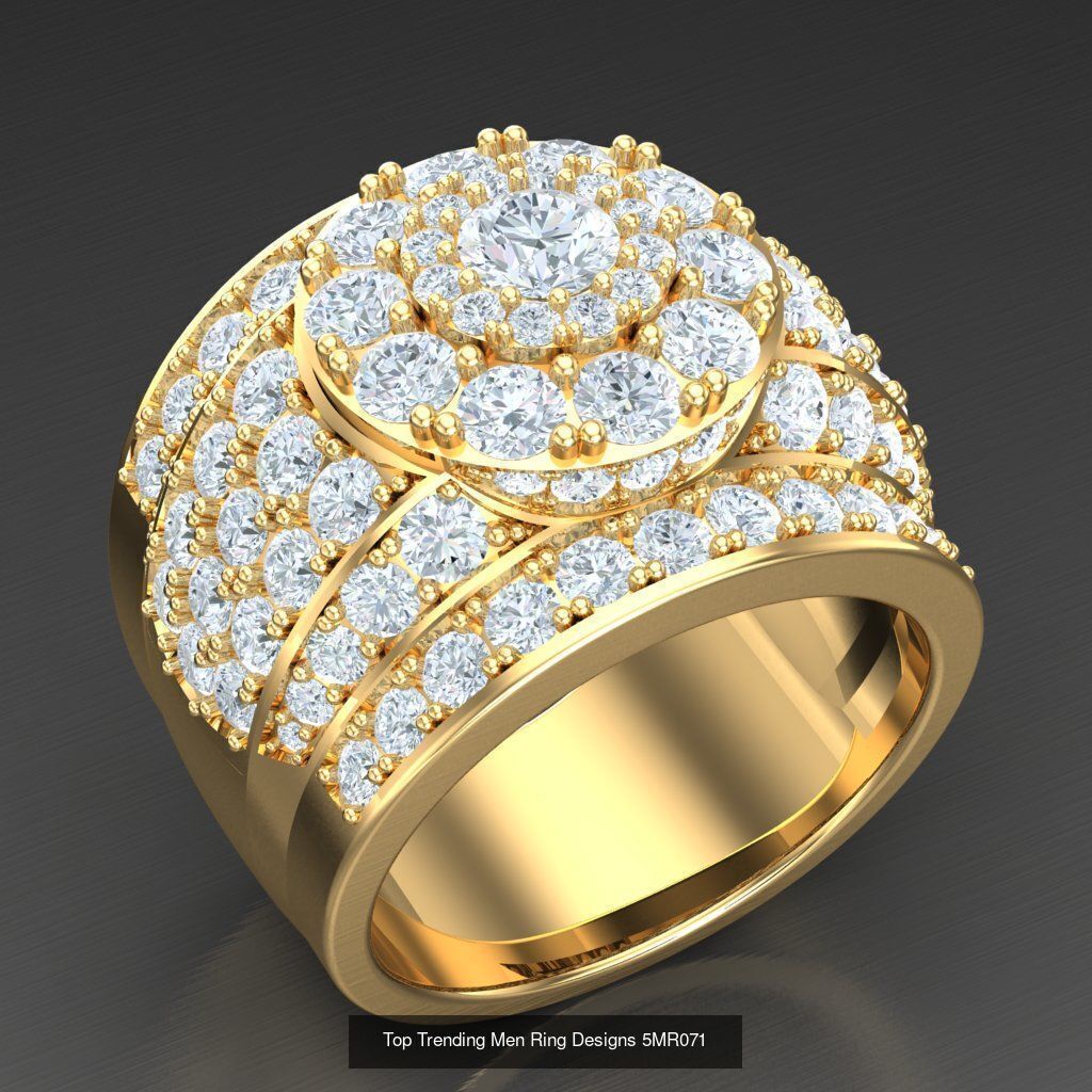 Bulk 50 Men Rings For Sale With Big Discount 5MRXXX 3D Model Collection_33