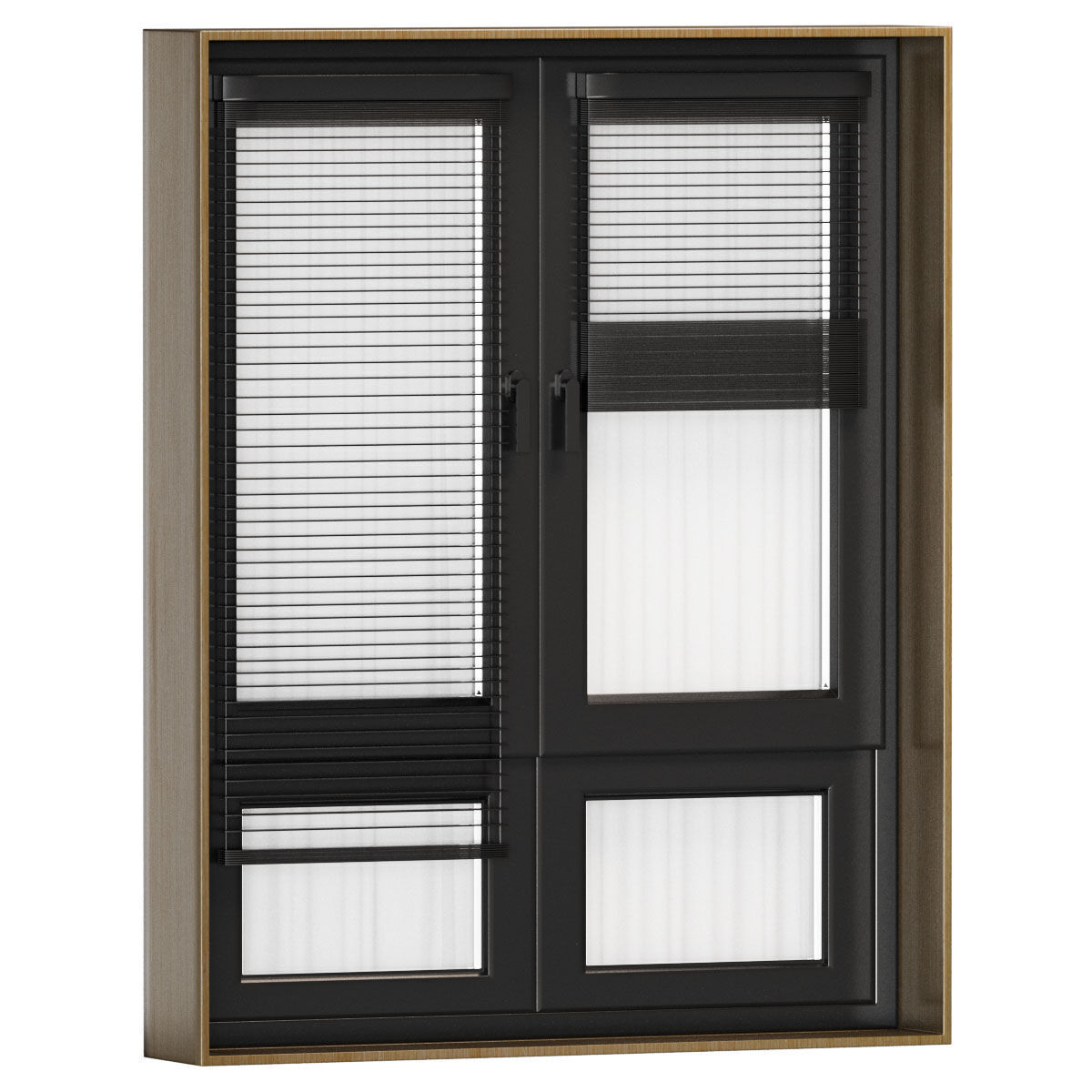 Modern Window Set  29 Variants 3D model_2