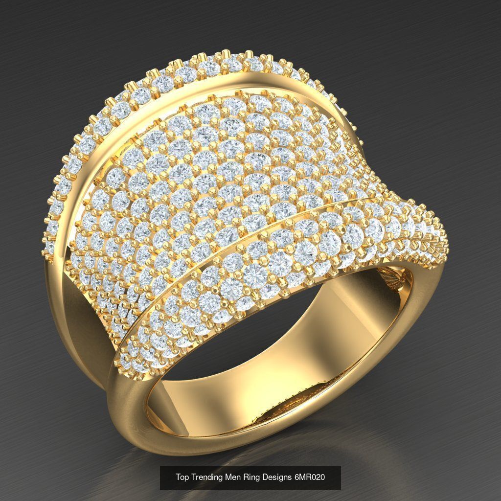Bulk 50 Men Rings For Sale Big Discount 5MRXXX 3D Model Collection_34
