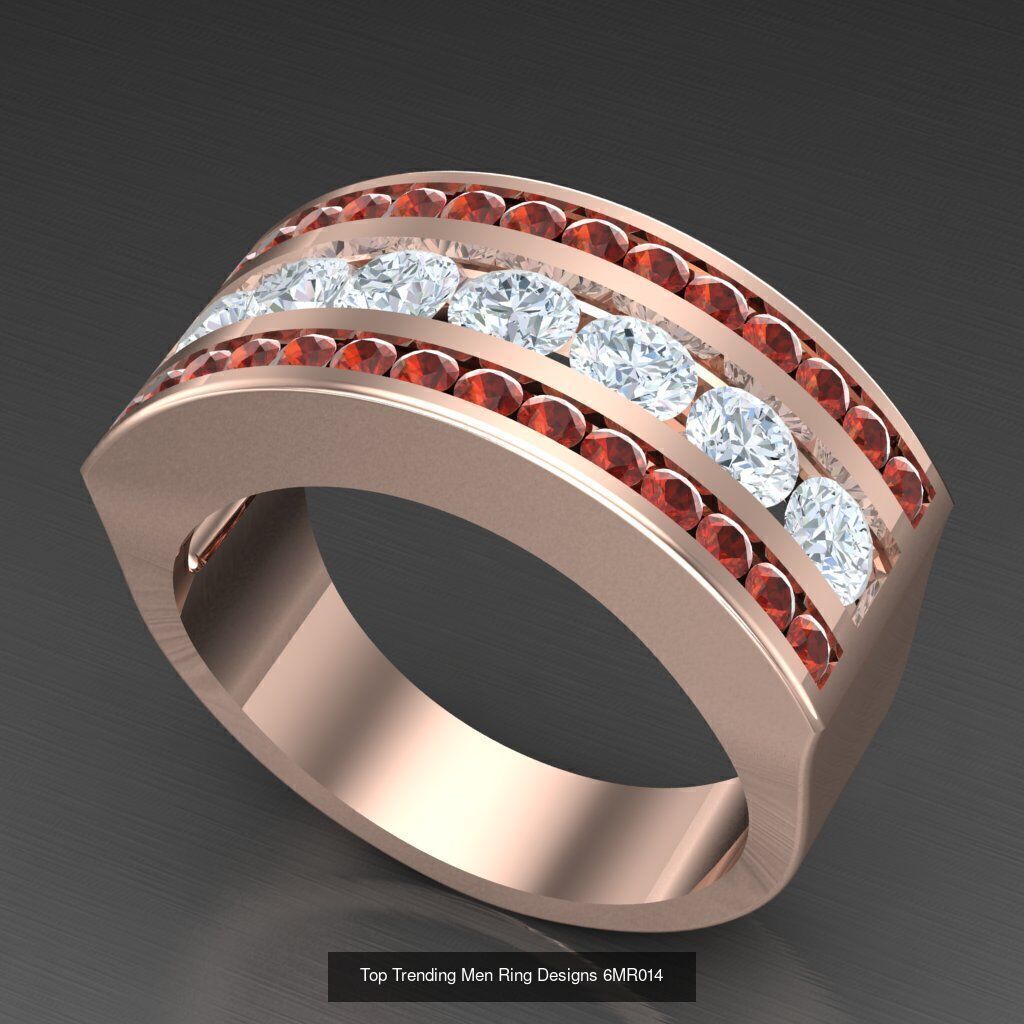Bulk 50 Men Rings For Sale Big Discount 5MRXXX 3D Model Collection_40