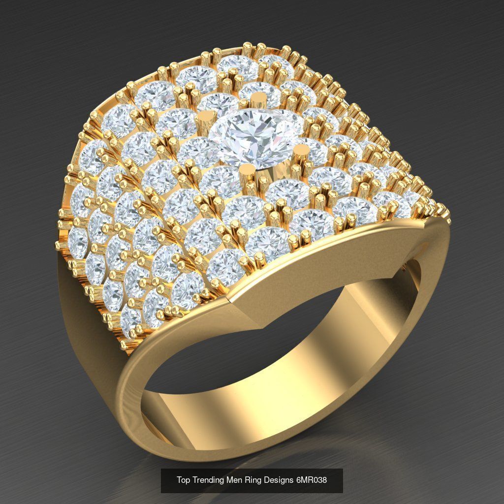 Bulk 50 Men Rings For Sale Big Discount 5MRXXX 3D Model Collection_16