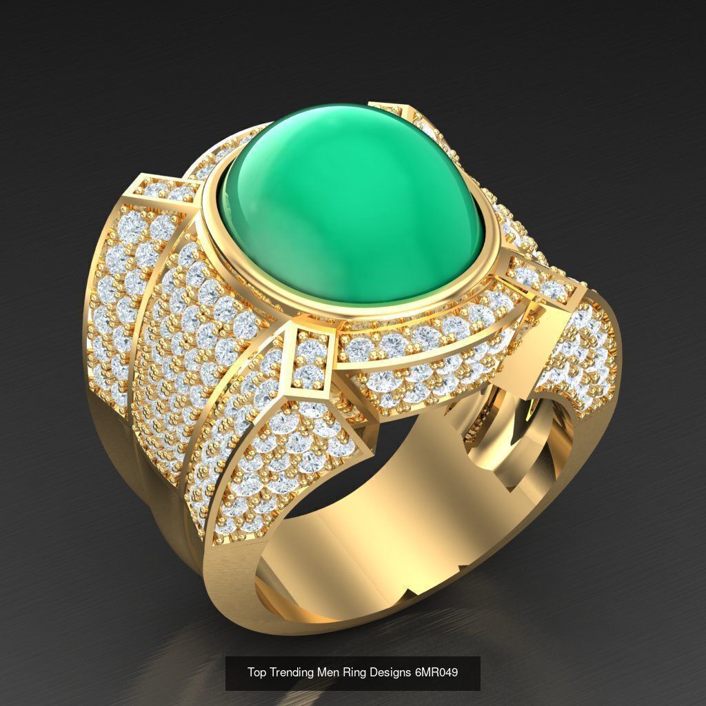 Bulk 50 Men Rings For Sale Big Discount 5MRXXX 3D Model Collection_5