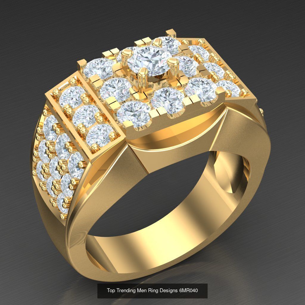 Bulk 50 Men Rings For Sale Big Discount 5MRXXX 3D Model Collection_14