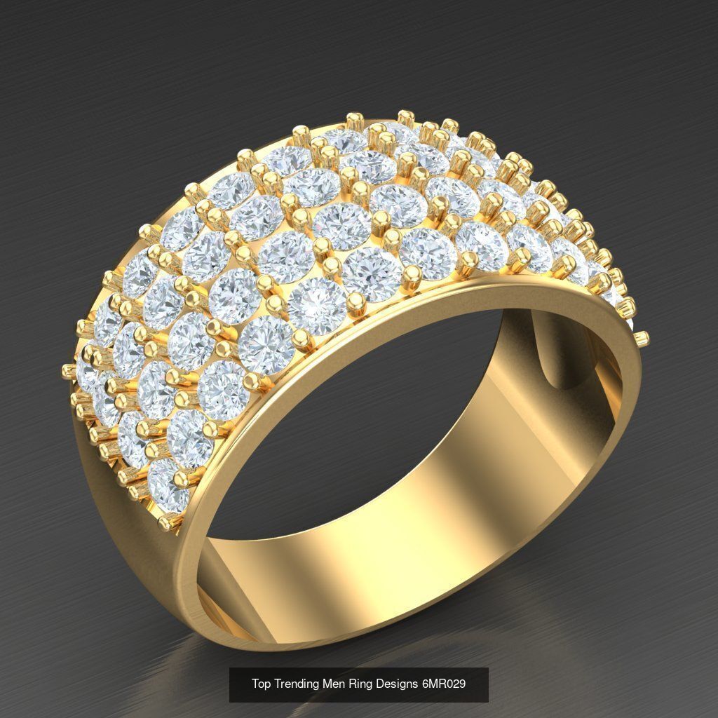 Bulk 50 Men Rings For Sale Big Discount 5MRXXX 3D Model Collection_25