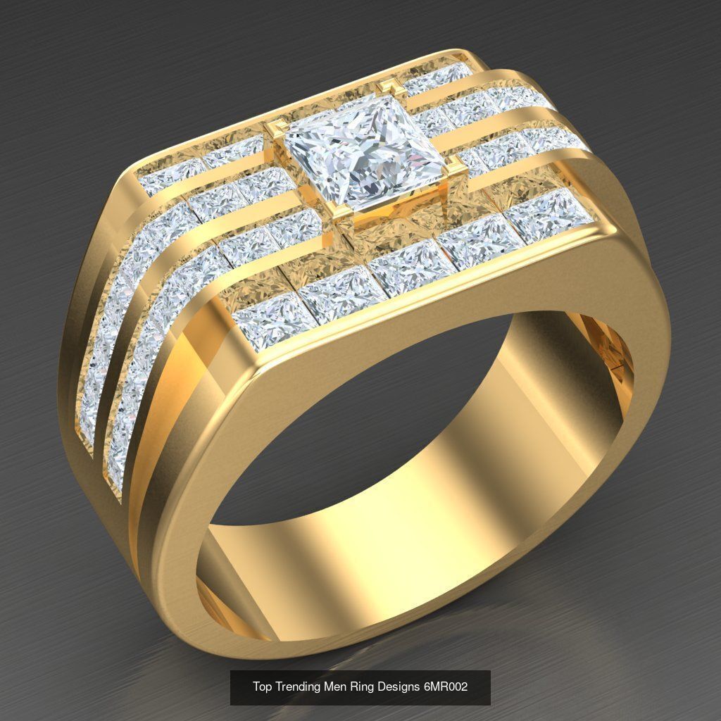 Bulk 50 Men Rings For Sale Big Discount 5MRXXX 3D Model Collection_52