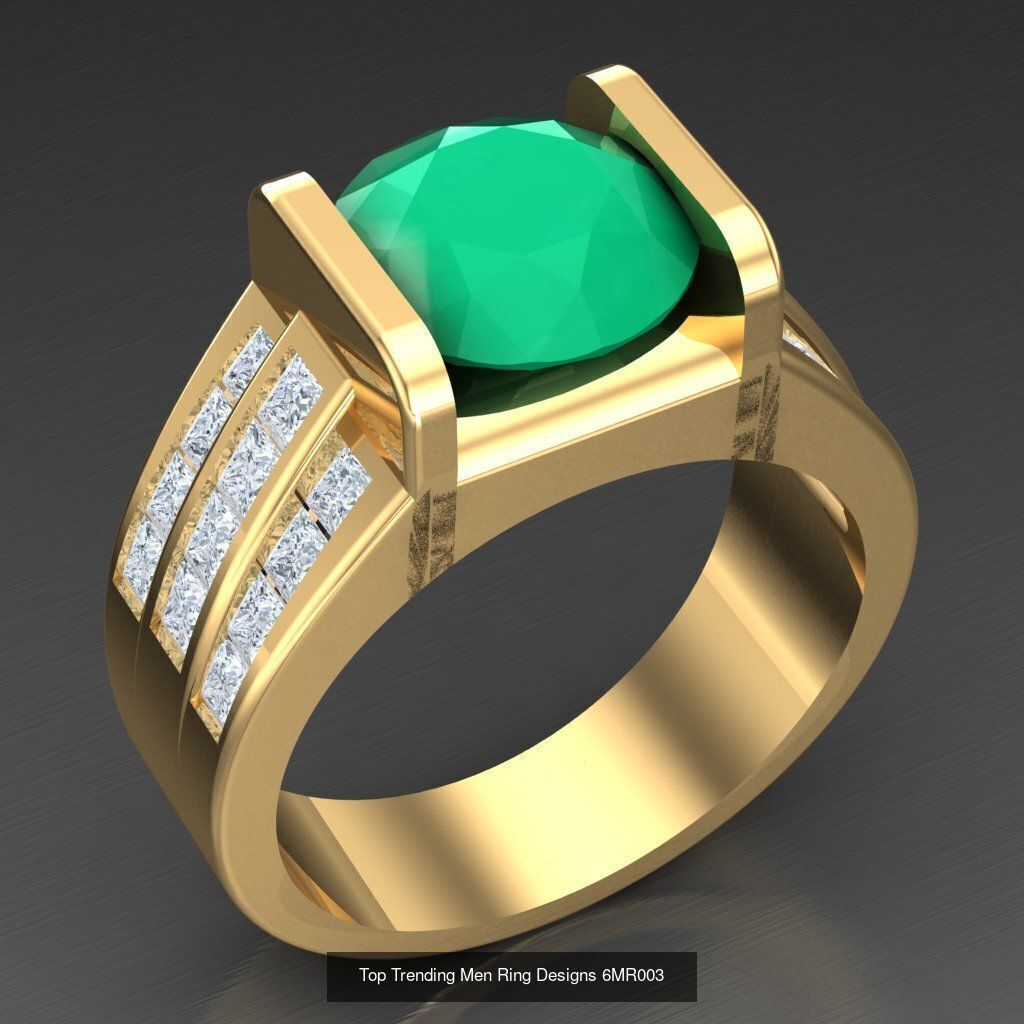 Bulk 50 Men Rings For Sale Big Discount 5MRXXX 3D Model Collection_51