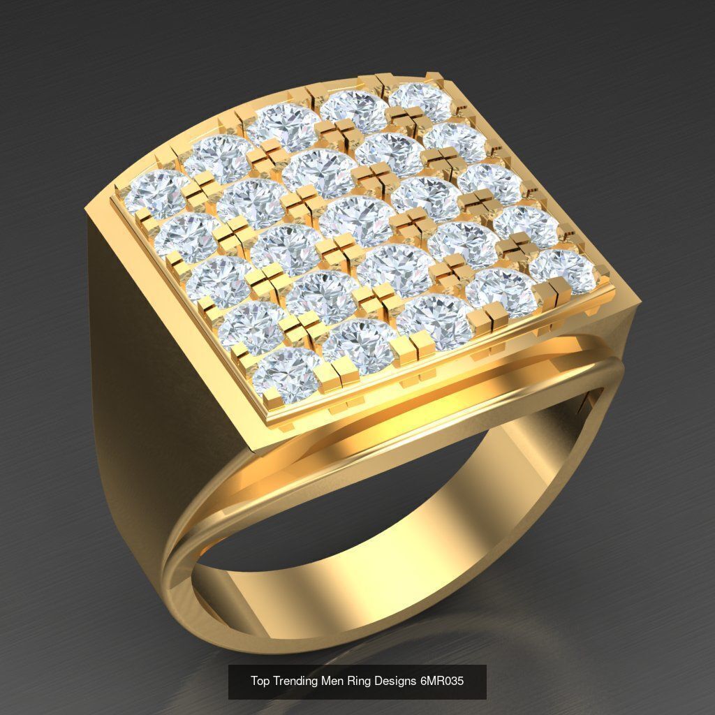 Bulk 50 Men Rings For Sale Big Discount 5MRXXX 3D Model Collection_19