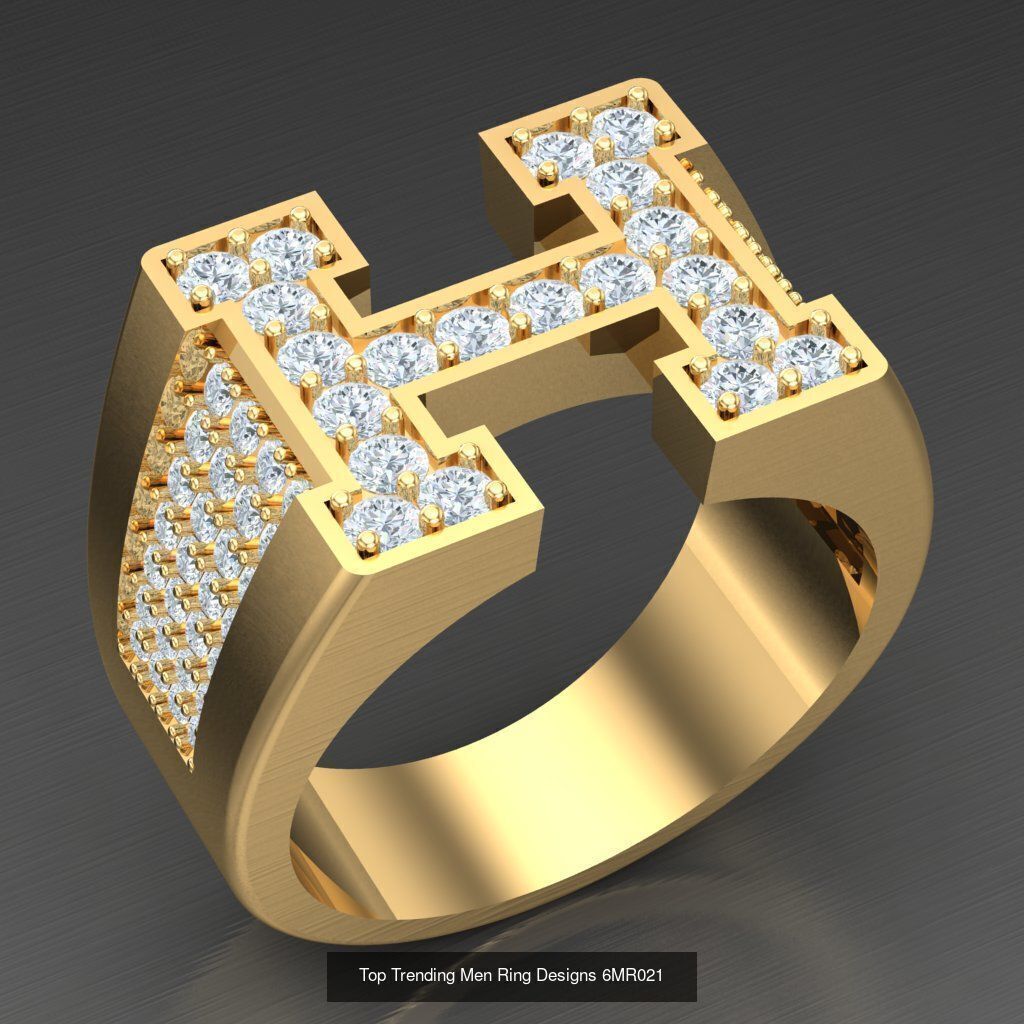Bulk 50 Men Rings For Sale Big Discount 5MRXXX 3D Model Collection_33