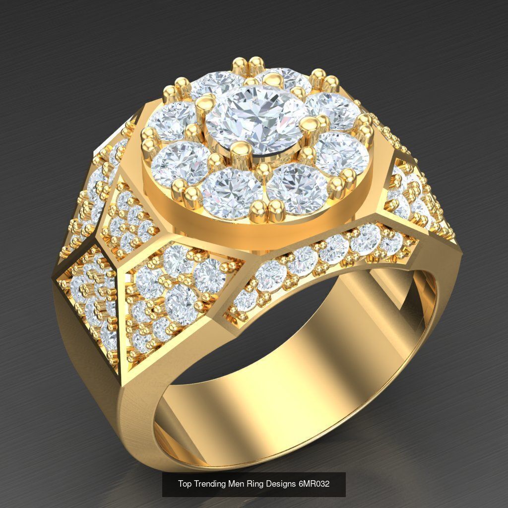 Bulk 50 Men Rings For Sale Big Discount 5MRXXX 3D Model Collection_22