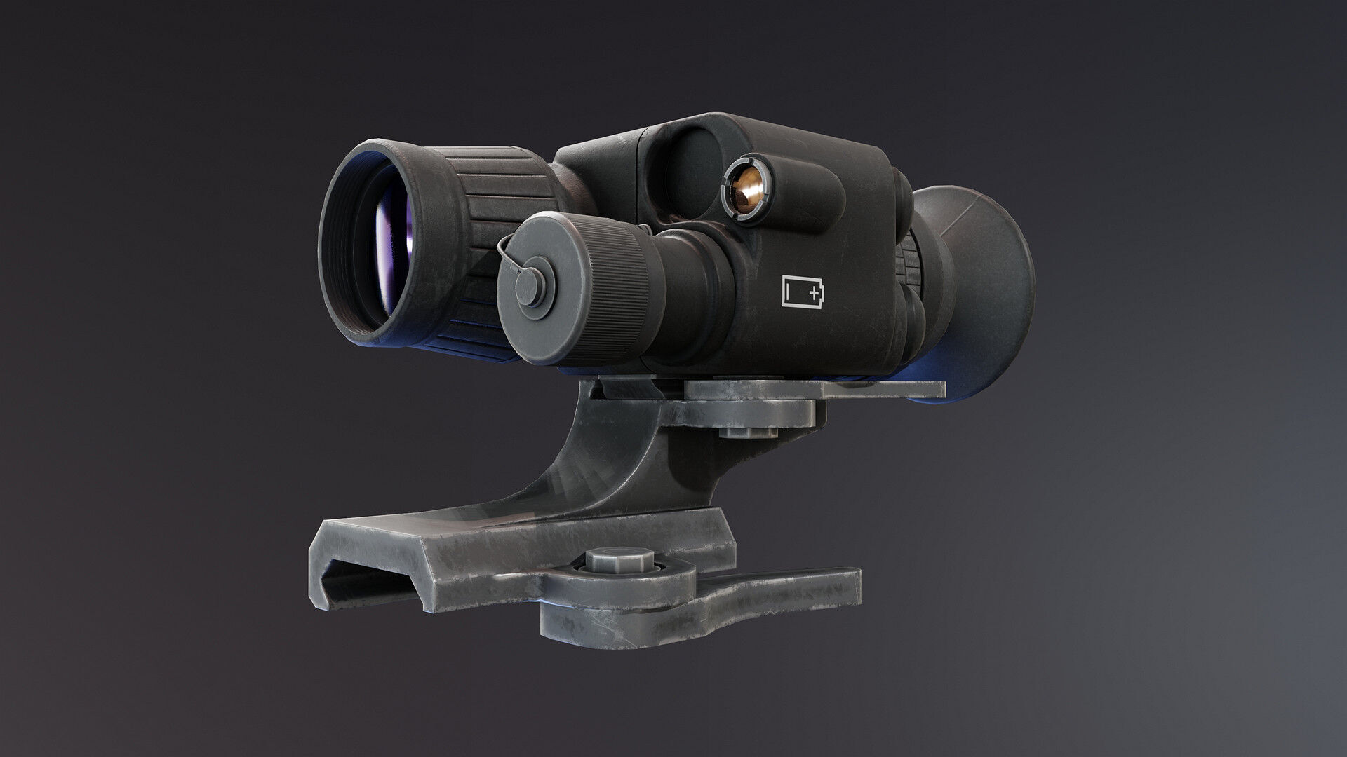 1PN138 Night Vision Device Low-poly 3D model_6