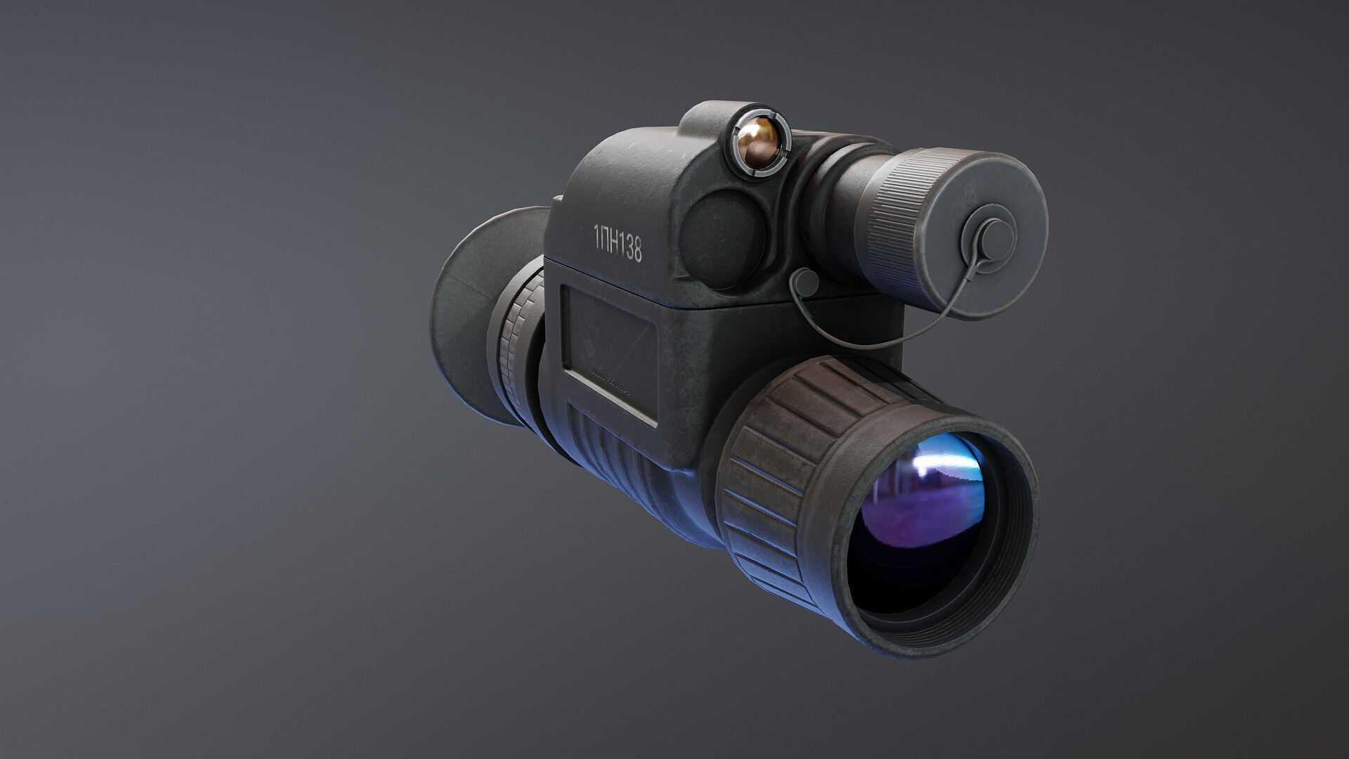 1PN138 Night Vision Device Low-poly 3D model_3