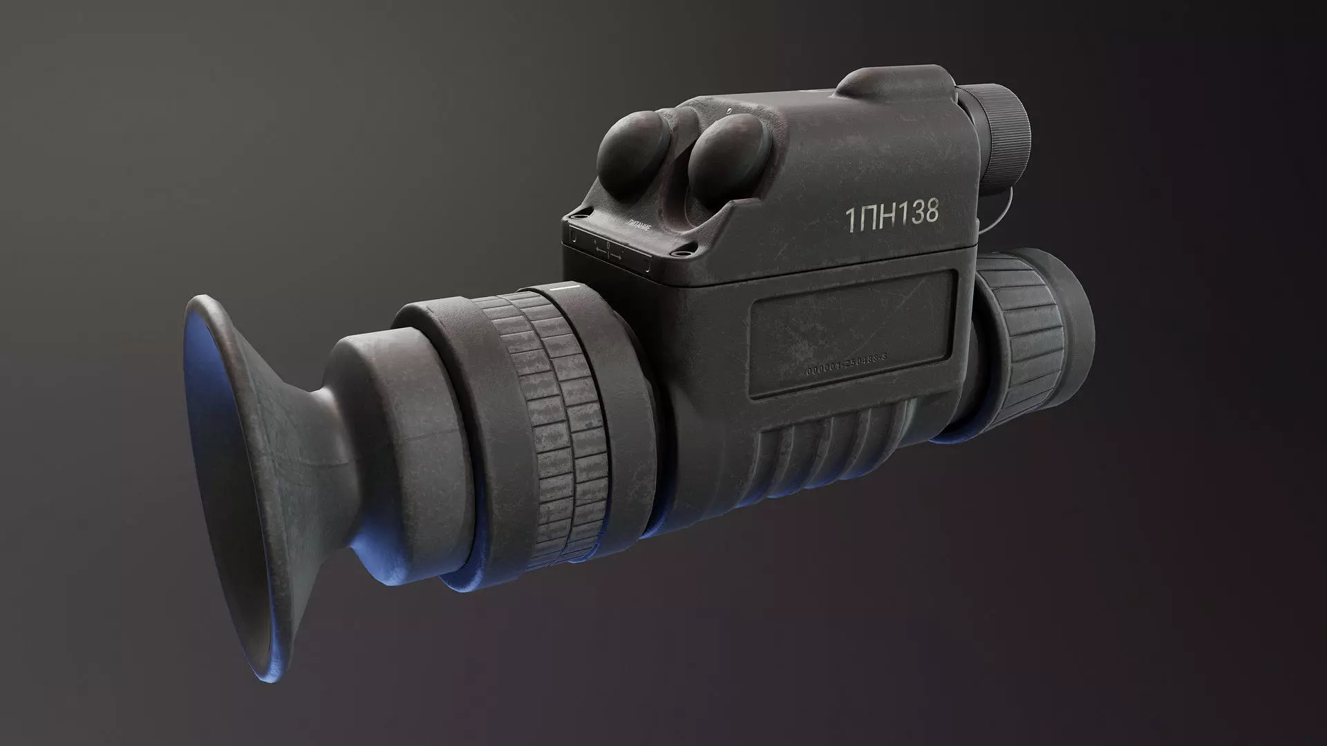 1PN138 Night Vision Device Low-poly 3D model_0