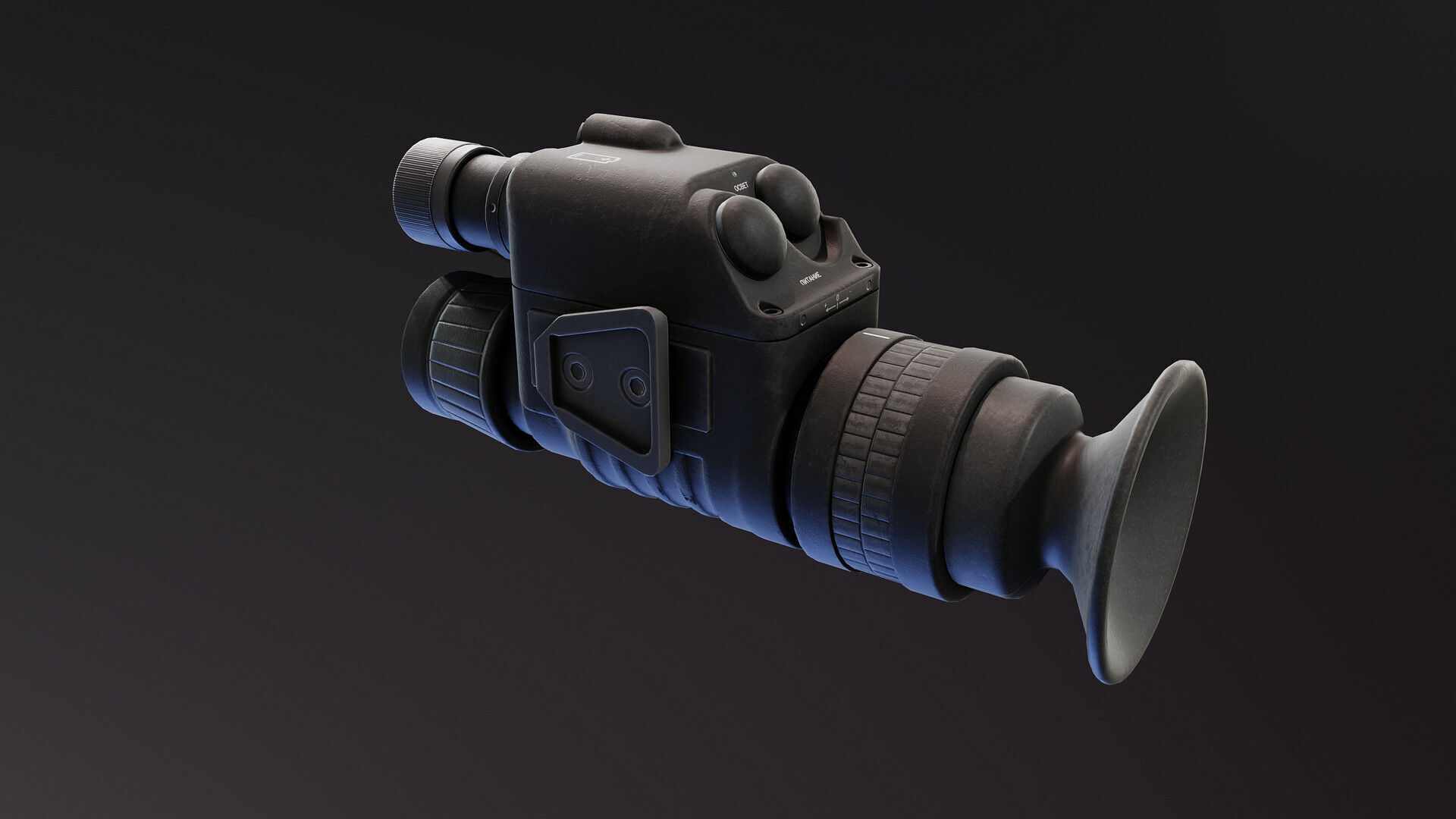 1PN138 Night Vision Device Low-poly 3D model_4