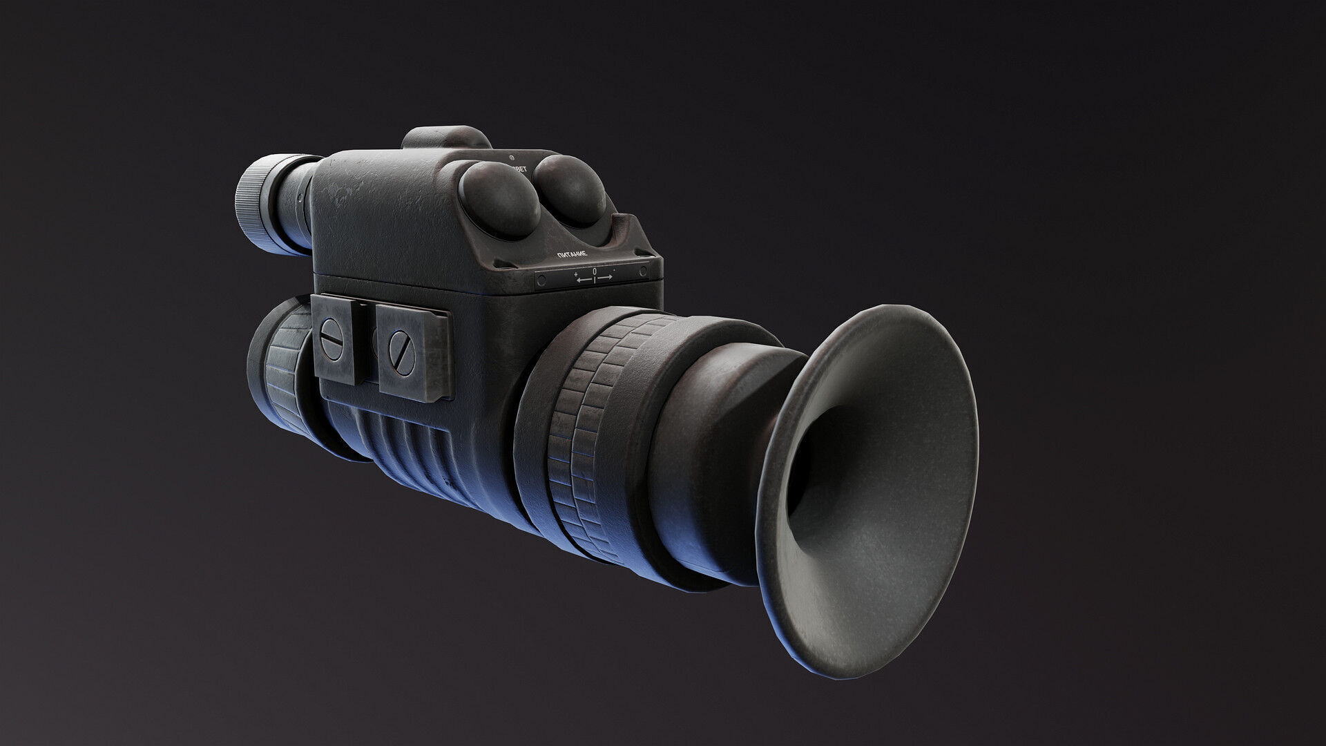 1PN138 Night Vision Device Low-poly 3D model_1