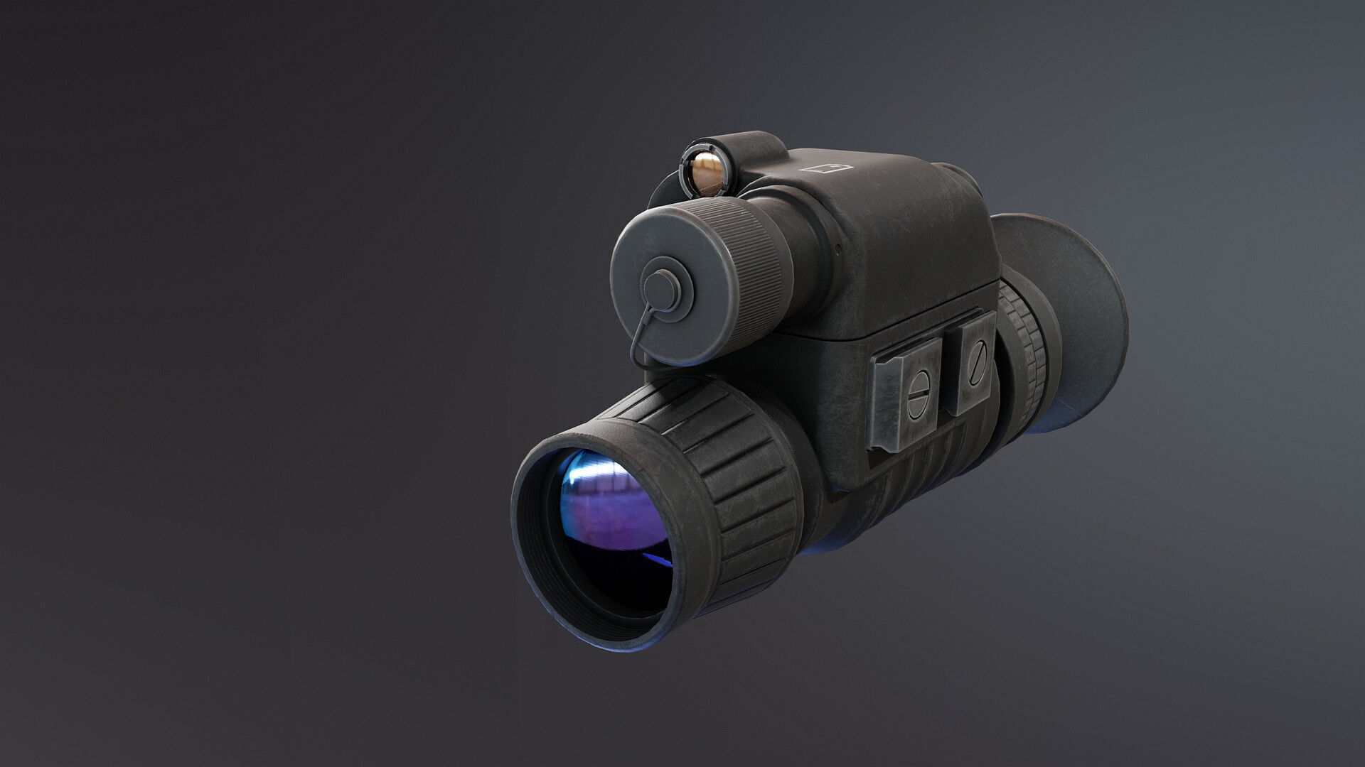 1PN138 Night Vision Device Low-poly 3D model_2