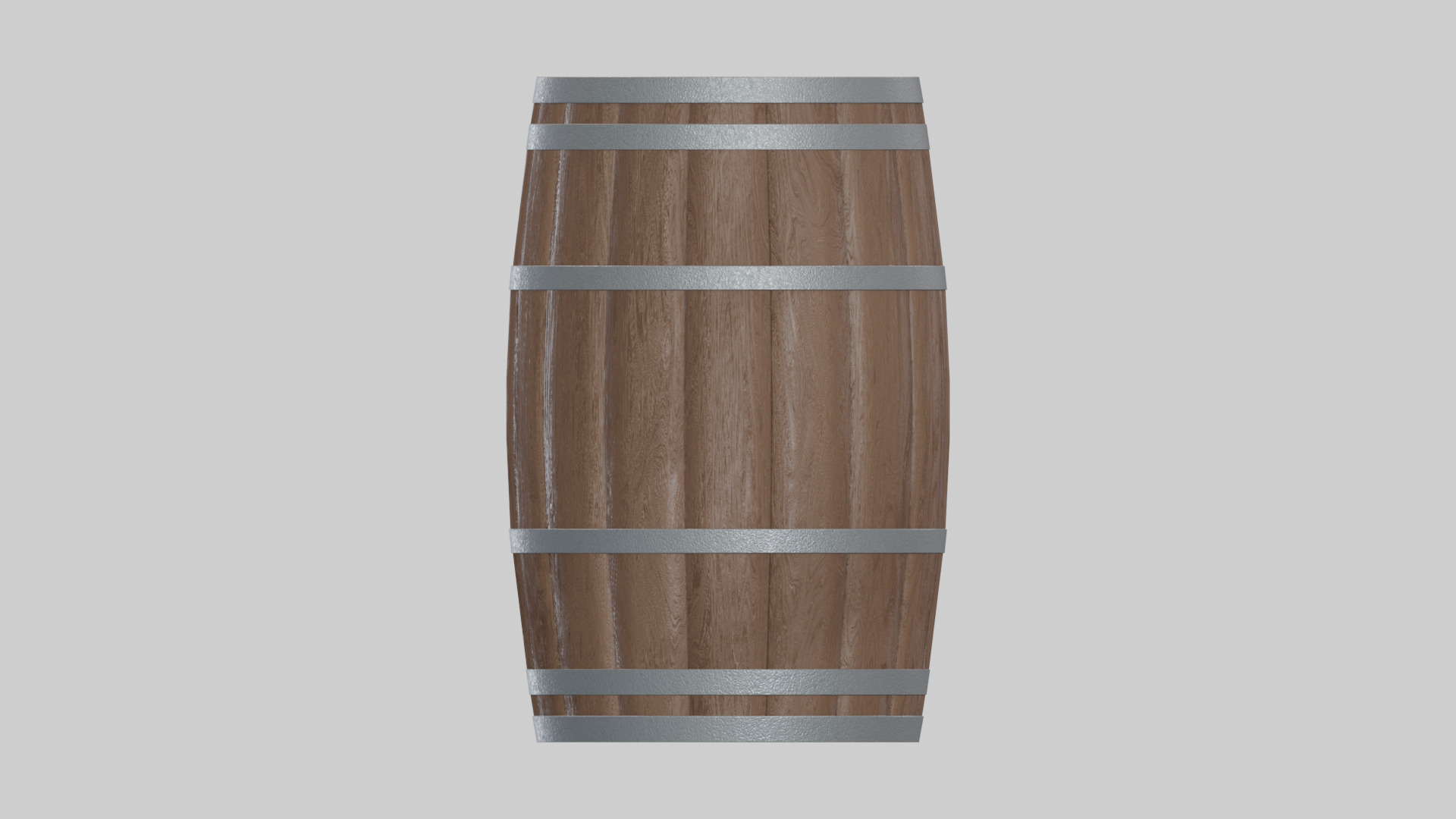Heavy Toasted Firkin Barrel 3D model_3