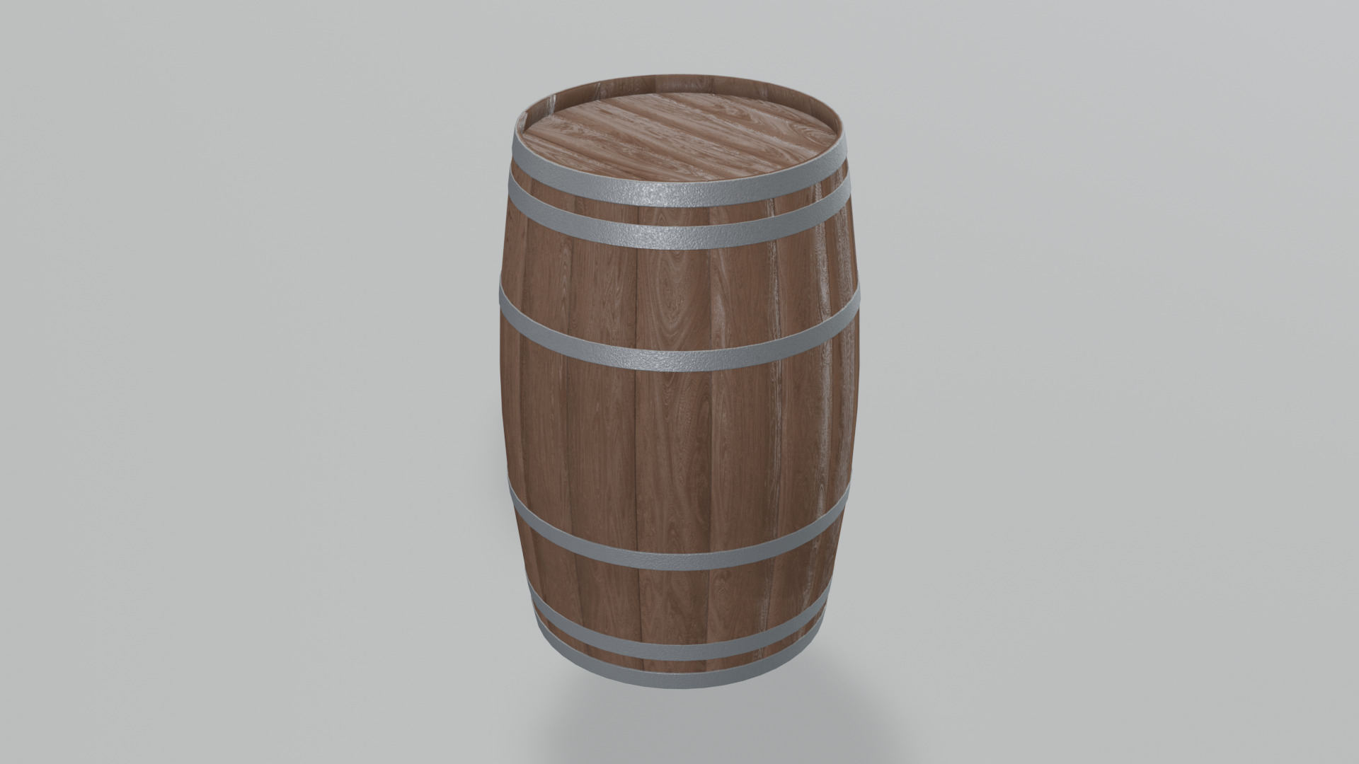 Heavy Toasted Firkin Barrel 3D model_1