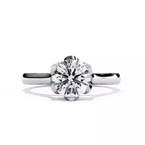ROUND DIAMOND RING -CAD-039