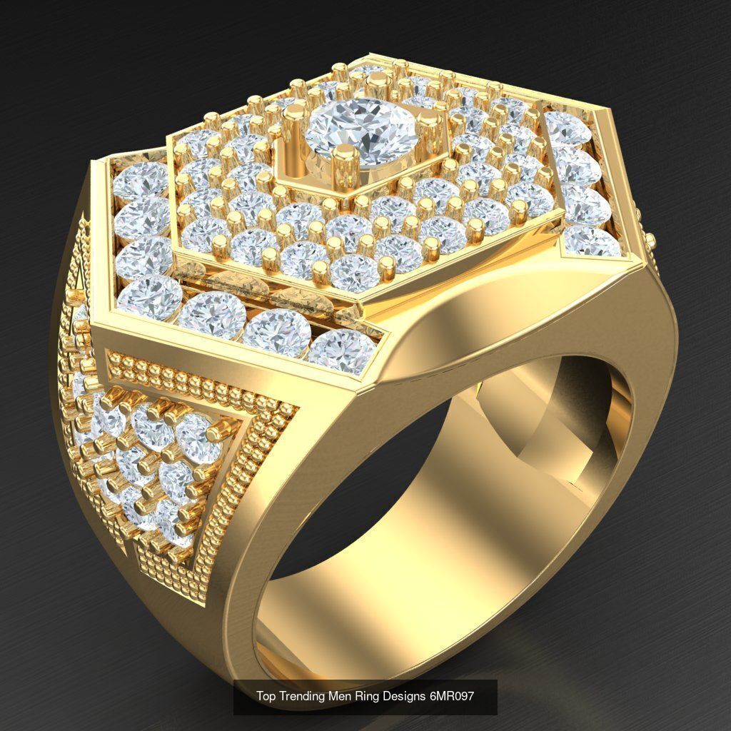 Bulk 50 Men Rings Discount For Sale 6MRXXX 3D Model Collection_7