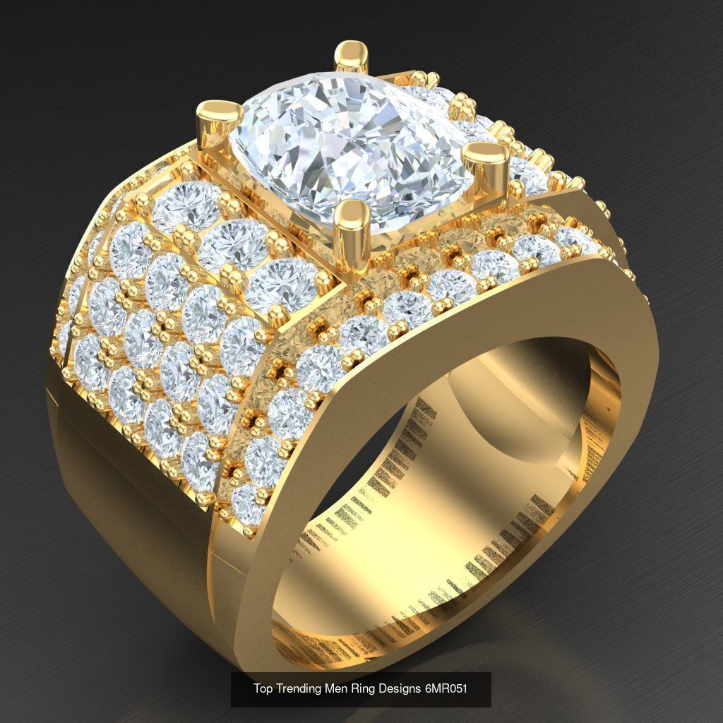 Bulk 50 Men Rings Discount For Sale 6MRXXX 3D Model Collection_53