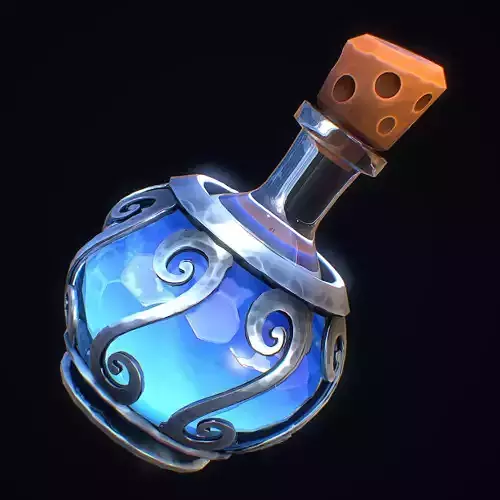 Stylized Mana Potion