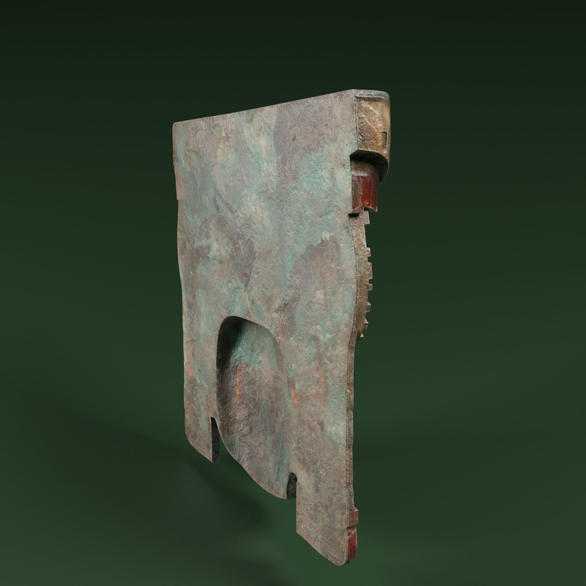 Maya Ceremonial Masks Pack D Low-poly 3D model_31