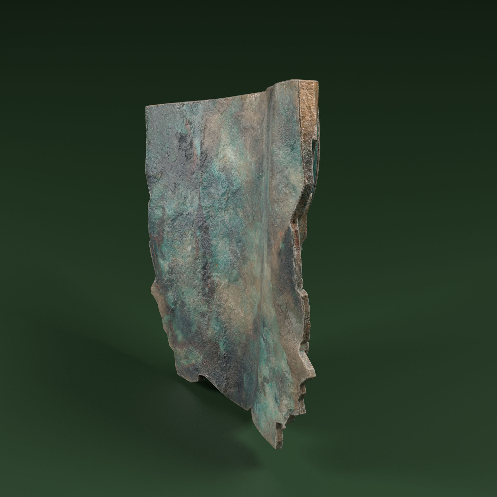 Maya Ceremonial Masks Pack D Low-poly 3D model_5