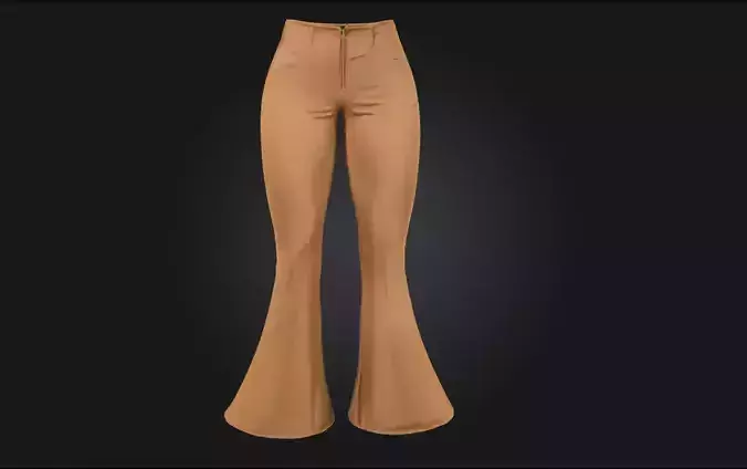 Flared Elegance  Graceful Movement with Classic Flair