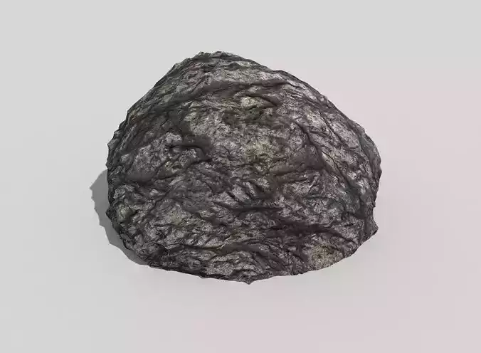 Detailed Rock Low-poly 3D model