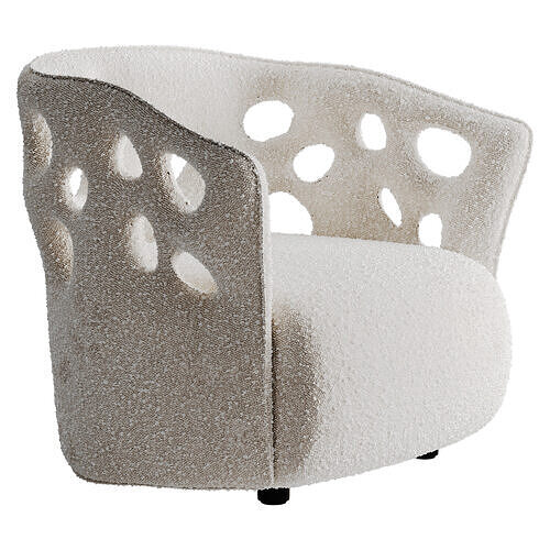 ROOT armchair Low-poly 3D model
