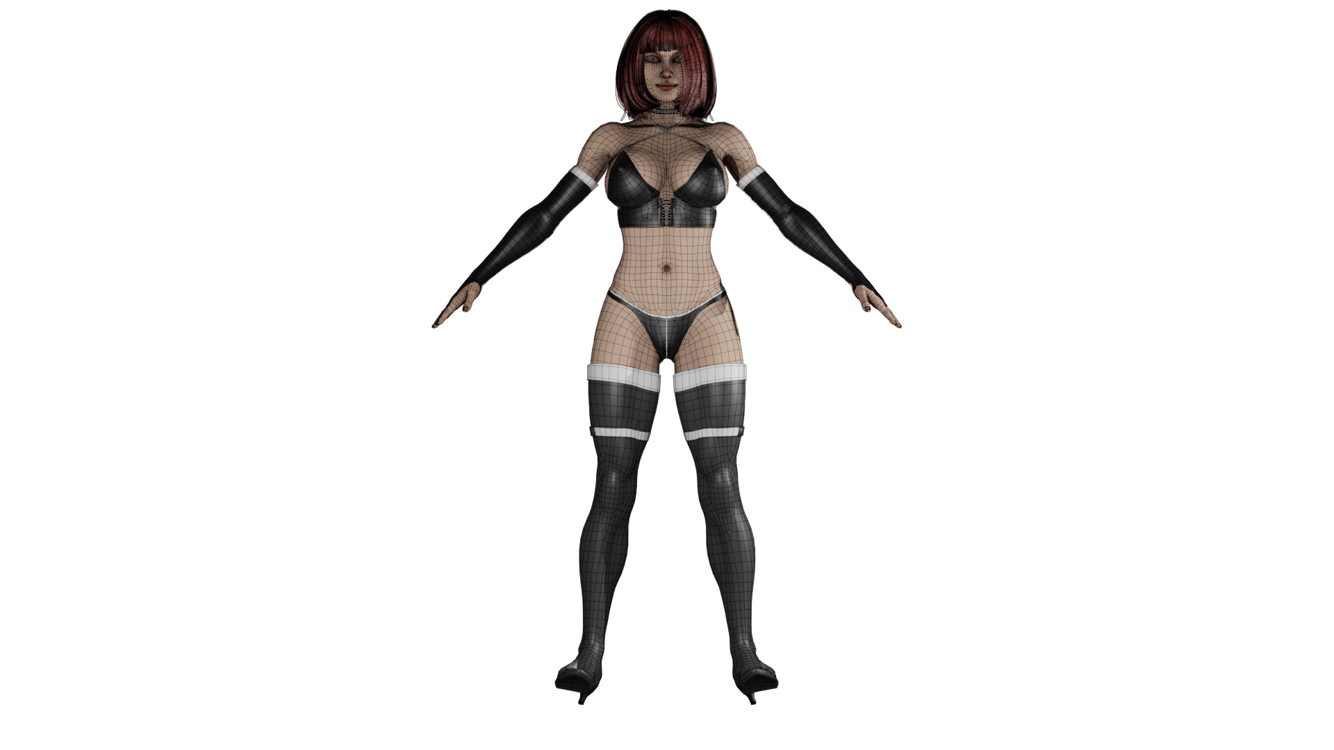 Chastity 3d model 3D model_8